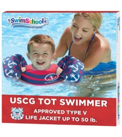 USCG Tot Swimmer™ Vest -Swimming Equipment Store 5665916485800 redblue 5a