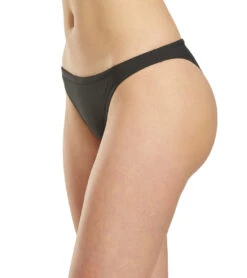 Speedo Women's Solid Classic Swimsuit Bottom -Swimming Equipment Store 5666022686888 speedoblack 5a