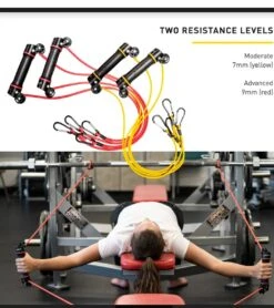 FINIS Slide Dryland Trainer Cord 7mm -Swimming Equipment Store 5666179383464 yellow 4a