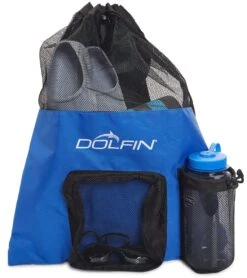 Mesh Drawstring Backpack