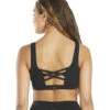 Embrace Thick Strap Sports Bra -Swimming Equipment Store 5666313994408 black 1a