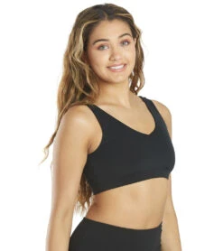 Embrace Thick Strap Sports Bra -Swimming Equipment Store 5666313994408 black 3a