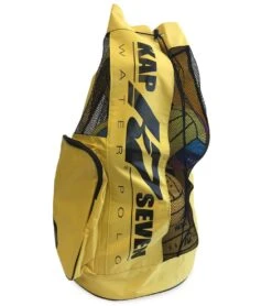 Large Water Polo Ball Bag -Swimming Equipment Store 5666485764264 yellow 4a
