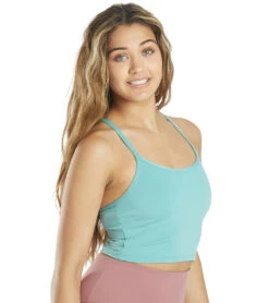 Unity Solid Crop Tank -Swimming Equipment Store 5666705834152 agategreen 3a
