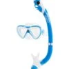 CRESSI Kids' Pegaso Mask And Iguana Dry Snorkel Set -Swimming Equipment Store 5666818359464 bluewhite 1a