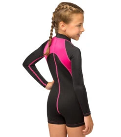 CRESSI Girls' Long Sleeve Spring Suit -Swimming Equipment Store 5666873966760 blackpink 5a