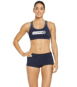 TYR Women's Guard Lyn Racerback Swimsuit Top -Swimming Equipment Store 5667160883368 navy 4a