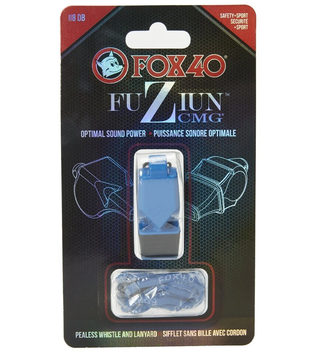 Fox 40 Fuziun CMG Lifeguard Whistle W/ Lanyard 3 Fox 40 Fuziun CMG Lifeguard Whistle W/ Lanyard