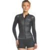 Xcel Women's Axis Smoothskin 2/1MM Long Sleeve Front Zip Jacket 1 Xcel Women's Axis Smoothskin 2/1MM Long Sleeve Front Zip Jacket -Swimming Equipment Store 5667883155624 black 1a