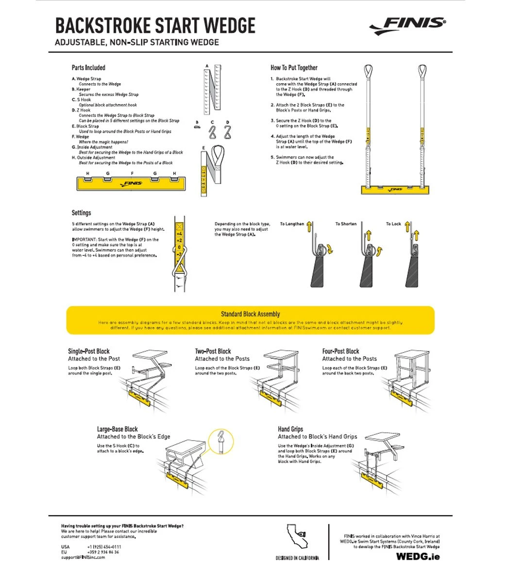 FINIS Backstroke Starting Wedge 14 FINIS Backstroke Starting Wedge - Image 12