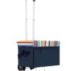 Ottoman Cooler With Trolley -Swimming Equipment Store 5668053057704 navystripe 1a
