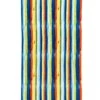 Dohler Printed Velour Beach Towel 40" X 72" -Swimming Equipment Store 5668069179560 paintedverticalstripes 1a