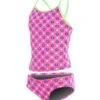 FUNKITA Toddler Girls' Daisy Dots Tankini Set -Swimming Equipment Store 5668087136424 pinkpurple 1a