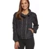 Women's Authentic Active Jacket -Swimming Equipment Store 5668944478376 black 1a