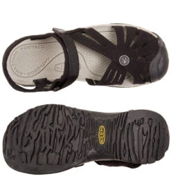 Keen Women's Rose Sandal -Swimming Equipment Store 5669085544616 blackneutralgray 4a