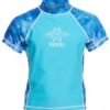 Girls' Starbust Short Sleeve UV 50+ Rashguard (Toddler, Little Kid, Big Kid)