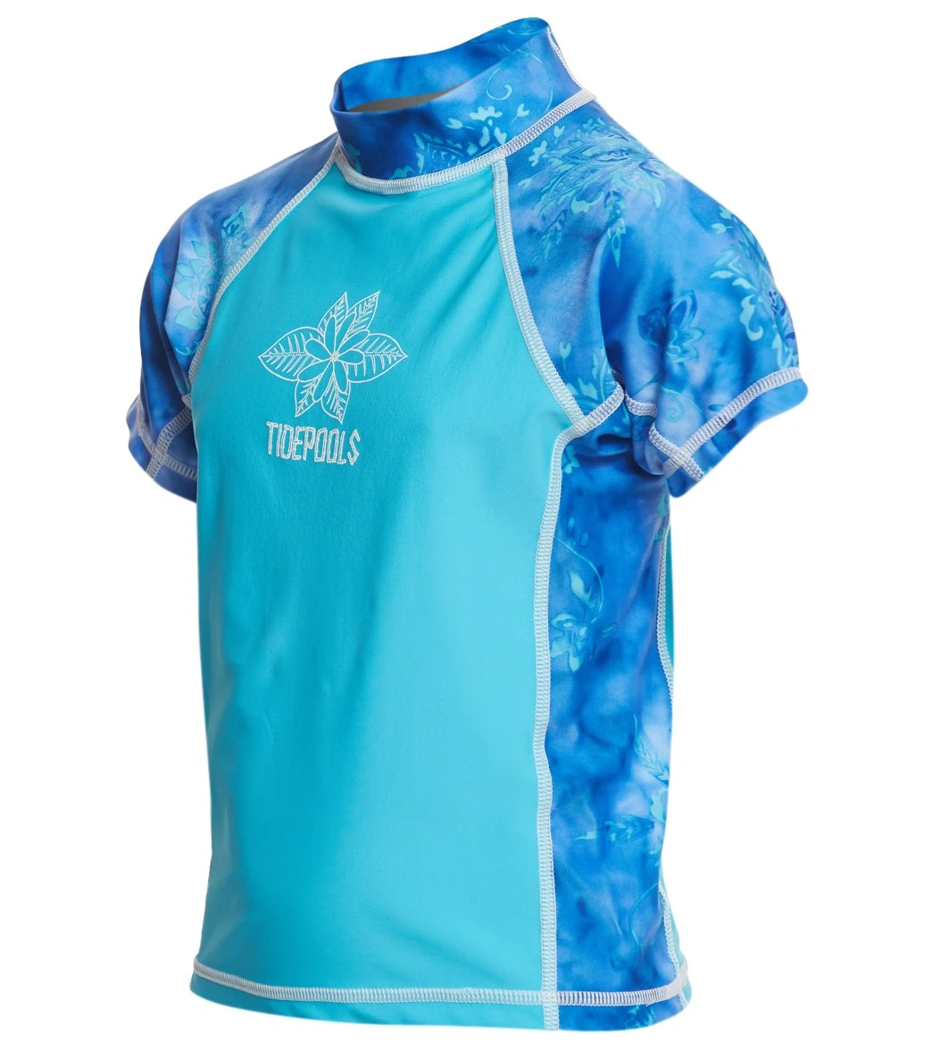 Girls' Starbust Short Sleeve UV 50+ Rashguard (Toddler, Little Kid, Big Kid) 3 Girls' Starbust Short Sleeve UV 50+ Rashguard (Toddler, Little Kid, Big Kid) - Image 2