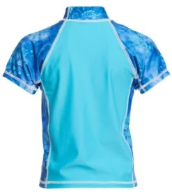 Girls' Starbust Short Sleeve UV 50+ Rashguard (Toddler, Little Kid, Big Kid) 6 Girls' Starbust Short Sleeve UV 50+ Rashguard (Toddler, Little Kid, Big Kid) -Swimming Equipment Store 5669342937256 sky 3a