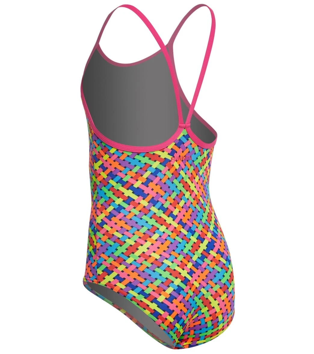 FUNKITA Toddler Girls' Basket Case One Piece Swimsuit 4 FUNKITA Toddler Girls' Basket Case One Piece Swimsuit - Image 2