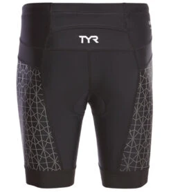 TYR Men's 7" Competitor Tri Short -Swimming Equipment Store 5669479383208 blackblack 3a