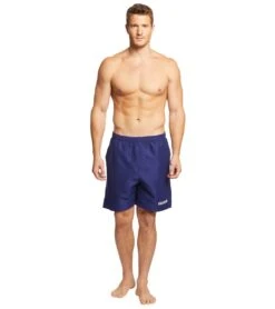 Guard Men's Solid Swim Trunk -Swimming Equipment Store 5669687361704 navy 4a