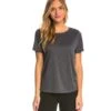 Women's Tech Tee -Swimming Equipment Store 5669721833640 graphiteheather 1a