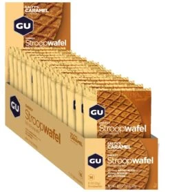Gu Energy Stroopwafel (16 Pack) -Swimming Equipment Store 5669753651368 saltyscaramel