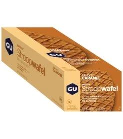 Gu Energy Stroopwafel (16 Pack) -Swimming Equipment Store 5669753651368 saltyscaramel 2a