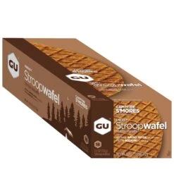 Gu Energy Stroopwafel (16 Pack) -Swimming Equipment Store 5669753847976 campfiresmores 2a