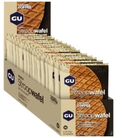 Gu Energy Stroopwafel (16 Pack) -Swimming Equipment Store 5669753913512 caramelcoffee 1a
