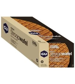 Gu Energy Stroopwafel (16 Pack) -Swimming Equipment Store 5669753913512 caramelcoffee 2a