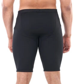 Level Six Men's 0.5MM Lunch Box Neoprene Wetsuit Short -Swimming Equipment Store 5669911888040 black 3a