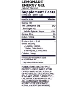 Gu Roctane Ultra Gels (Single) -Swimming Equipment Store 5669930008744 lemonade 3a