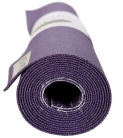 Voyager Natural Rubber Yoga Mat 68" 1.5mm -Swimming Equipment Store 5669982797992 purple 3a