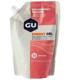 Gu Bulk Energy Gel (15 Servings) -Swimming Equipment Store 5669985321128 strawberrybanana