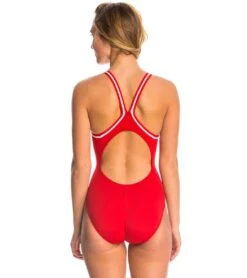 Lifeguard DBX Back One Piece Swimsuit -Swimming Equipment Store 5670079824040 guardred 3a