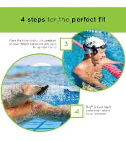 FINIS Duo Underwater Bone Conduction MP3 Player -Swimming Equipment Store 5670236455080 blackacidgreen 5a