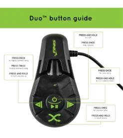 FINIS Duo Underwater Bone Conduction MP3 Player -Swimming Equipment Store 5670236455080 blackacidgreen 8a