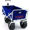 All-Terrain Heavy Duty Collapsible Beach Wagon -Swimming Equipment Store 5670557712552 bluewhite 1a
