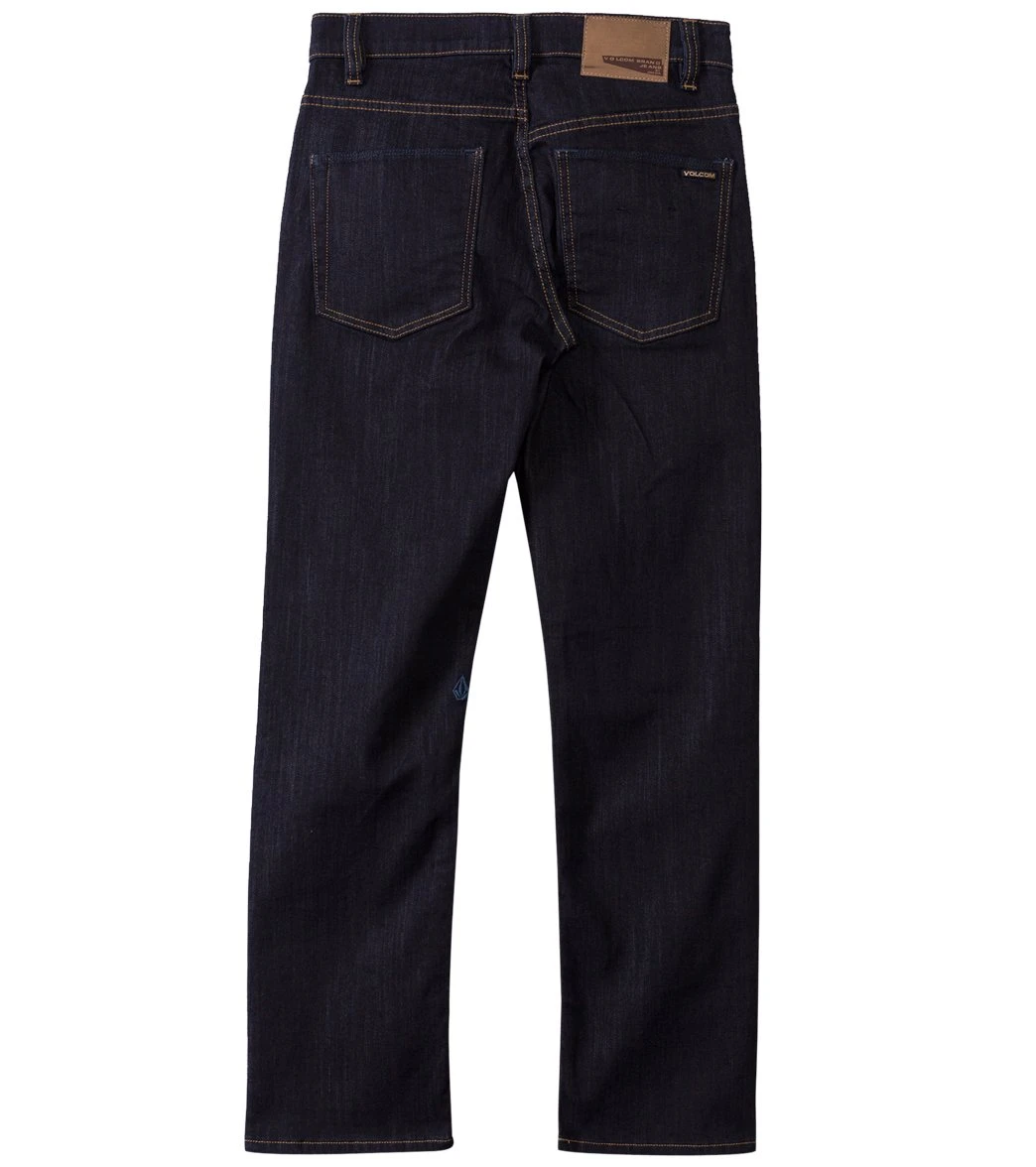 Volcom Men's Solver Modern Straight Fit Jean 6 Volcom Men's Solver Modern Straight Fit Jean - Image 4