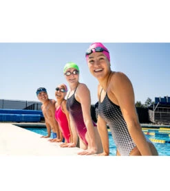 Molecule Thin Strap One Piece Swimsuit -Swimming Equipment Store 5670700581032 redblack 5a