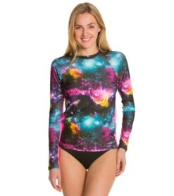 Galaxy Long Sleeve Rash Guard