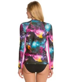 Galaxy Long Sleeve Rash Guard -Swimming Equipment Store 5670918684840 galaxy 3a