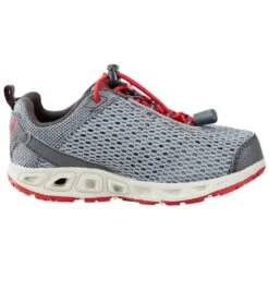 Columbia Kids' Drainmaker III Water Shoes -Swimming Equipment Store 5671103692968 greyashmountainred 3a