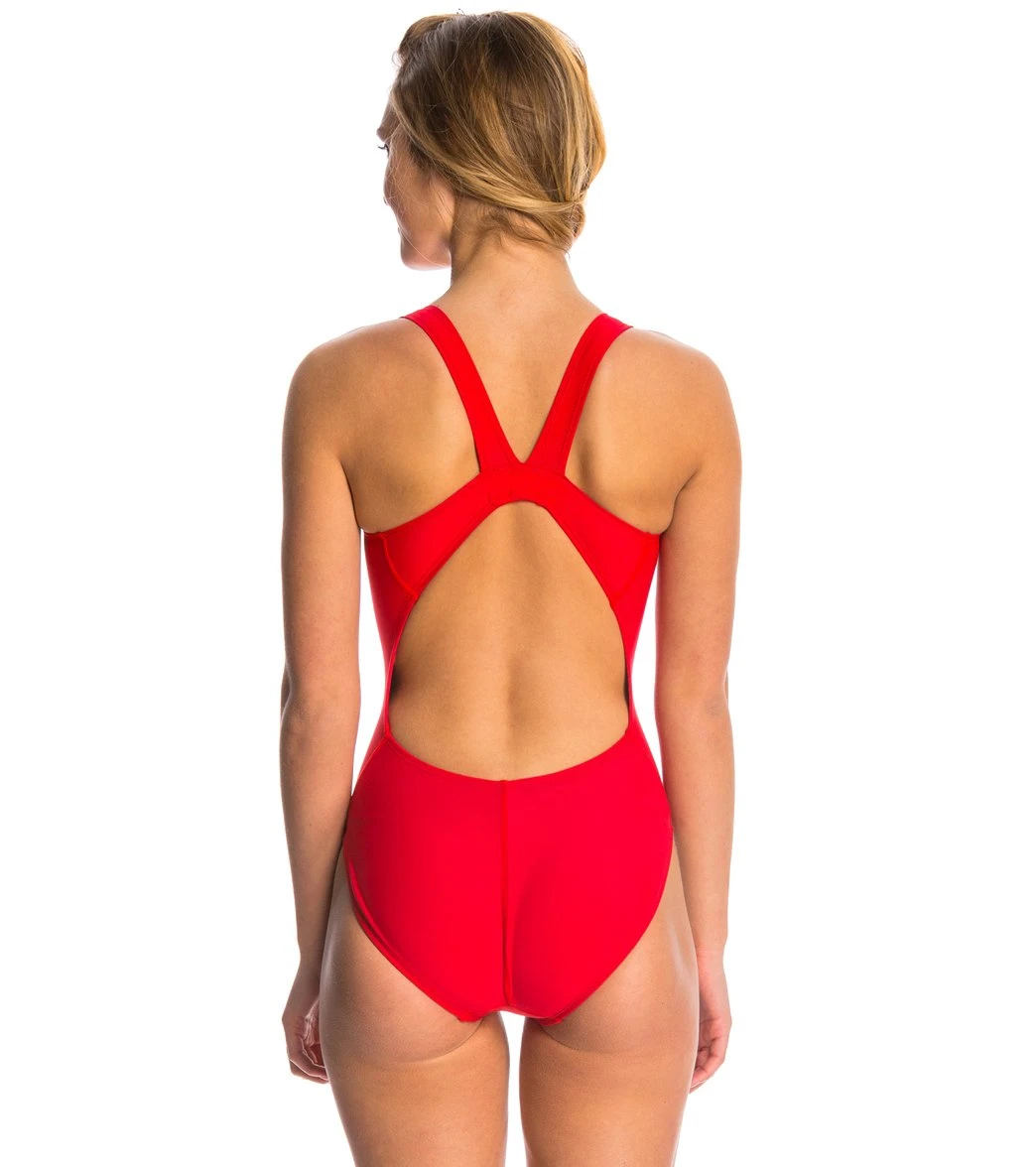 Lifeguard Female Solid HP Back One Piece Swimsuit 5 Lifeguard Female Solid HP Back One Piece Swimsuit - Image 3