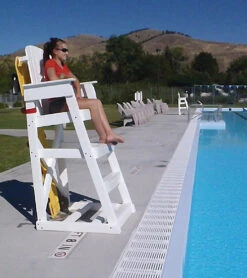 Spectrum Mendota 60" Recycled Plastic Guard Chair -Swimming Equipment Store 5671870726312 4