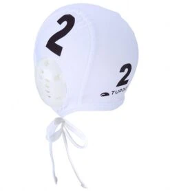 TURBO Standard Water Polo Caps Set -Swimming Equipment Store 5671928561832 white 6a
