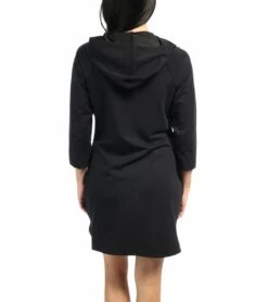 Speedo Aquatic Fitness Robe With Hood -Swimming Equipment Store 5672053145768 black 4a