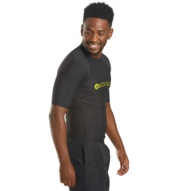 Body Glove Men's Basic Short Sleeve Fitted Rashguard -Swimming Equipment Store 5672054063272 black 5a