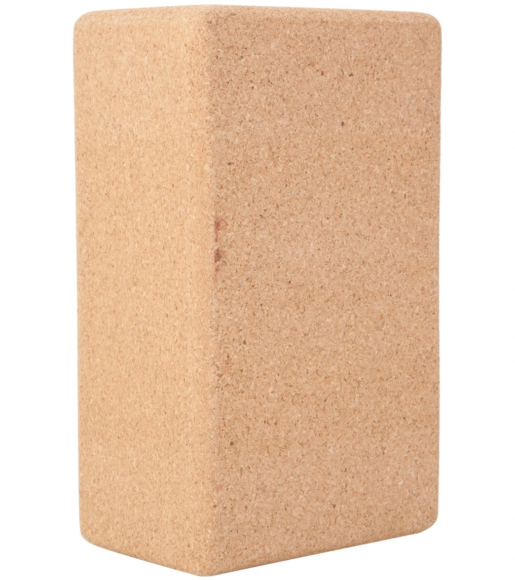 Cork Yoga Block 3.5 Inch 4 Cork Yoga Block 3.5 Inch - Image 2